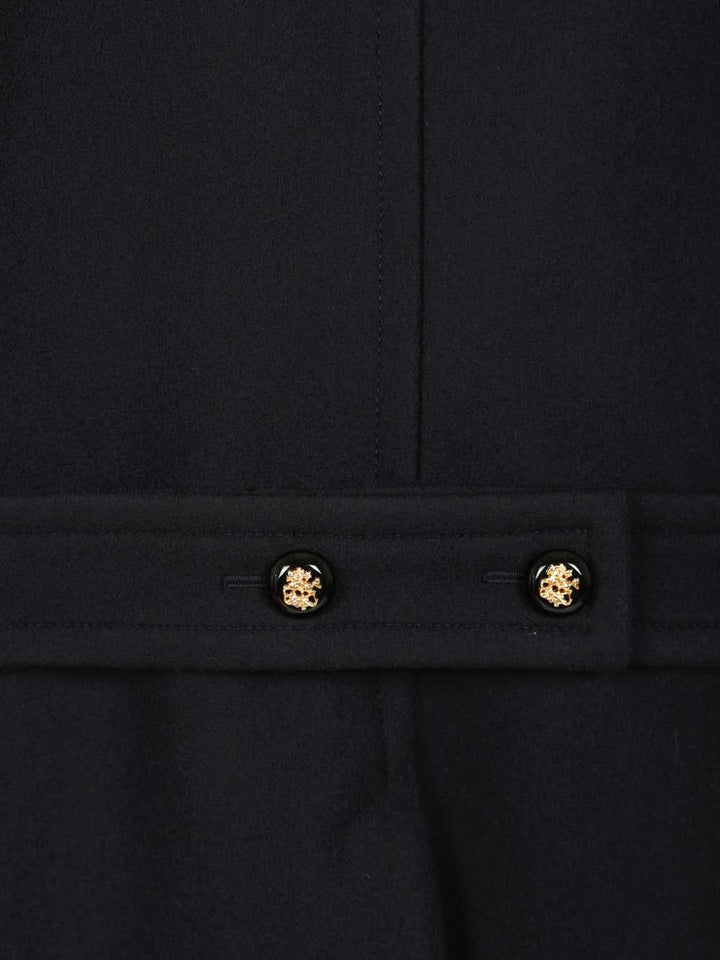 Valentino Garavani Wool Pea Coat Coats - Blue | ade2c13bfdb934fa29c2a02b8d9502d4c613967b