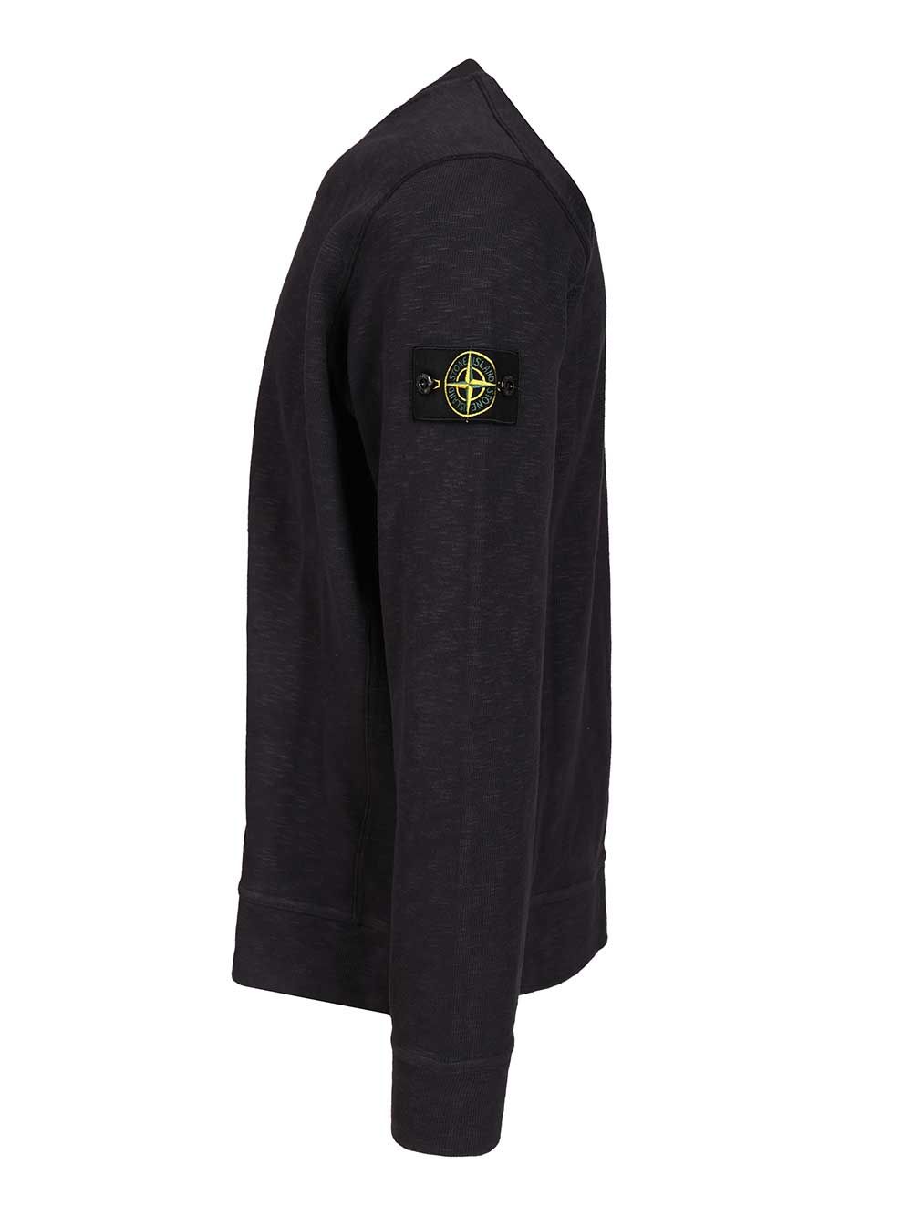 Stone Island Crewneck Sweatshirt Sweatshirts - Blue | 808abc739244bbeec7ec2f5109f376a9d3921dc2