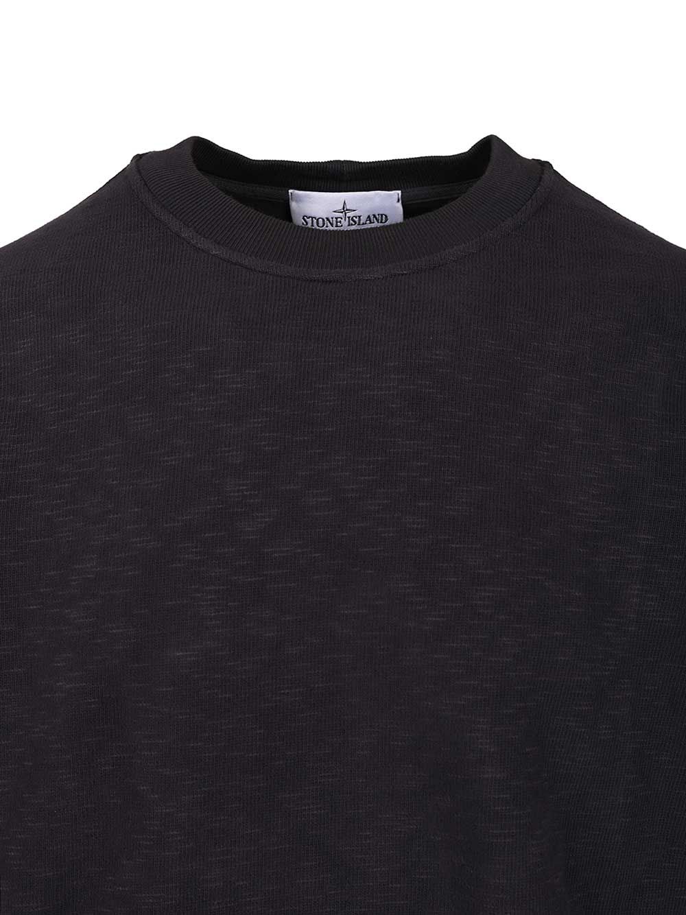 Stone Island Crewneck Sweatshirt Sweatshirts - Blue | 6f69fde68394d320fcb43d3ecbab0d555216db32