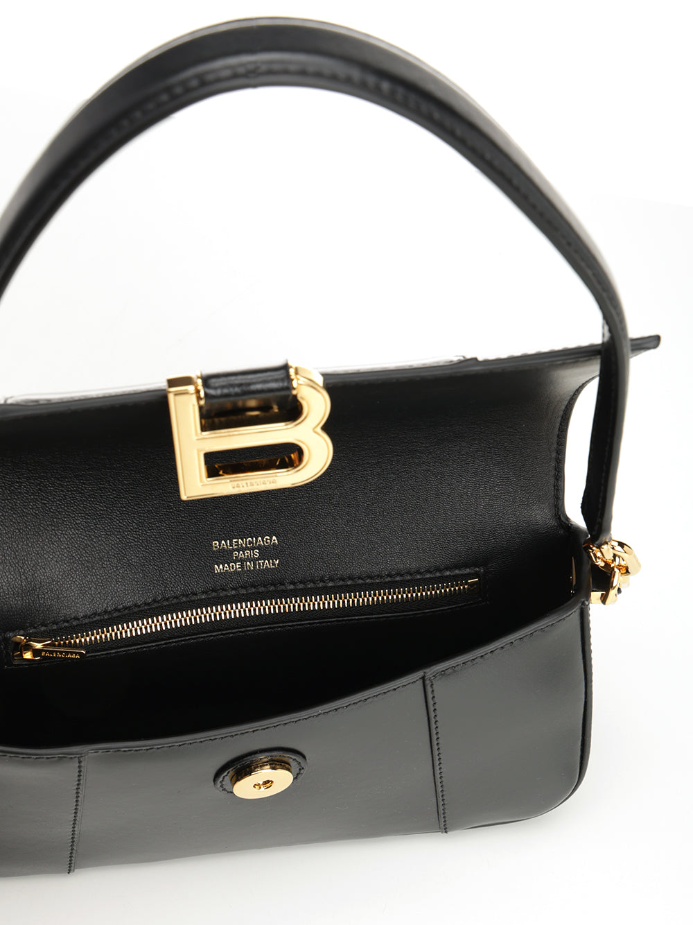 Balenciaga Hourglass Shoulder Bags - Black | c47325c14fcb1f91daaae01e526c5e459488e7bf