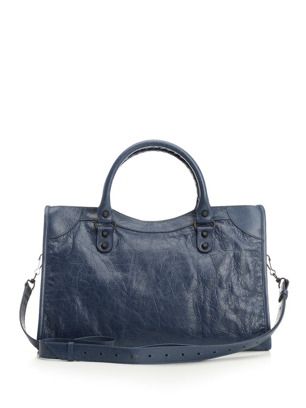 Balenciaga Le City Shoulder Bags - Blue | c9ad65282e7bef51e73616a0464c6360a28dde49