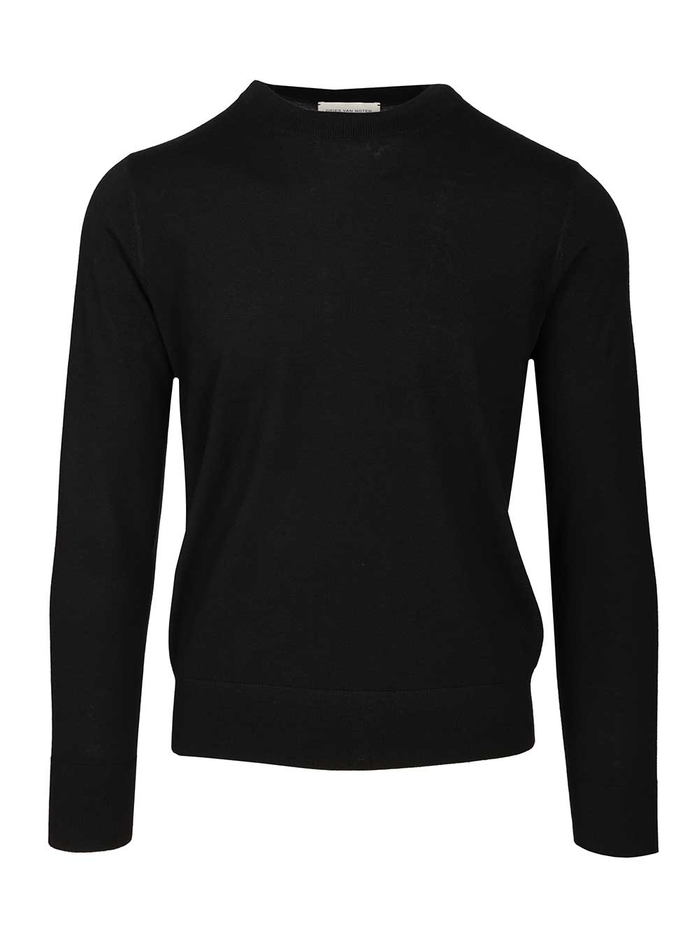 Dries Van Noten Murton Sweater Knitwear - Black | 08c407a5e5df115243a337abe1fd19565b9de276