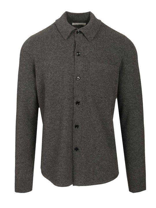 Cashmere Shirt Shirts Grey