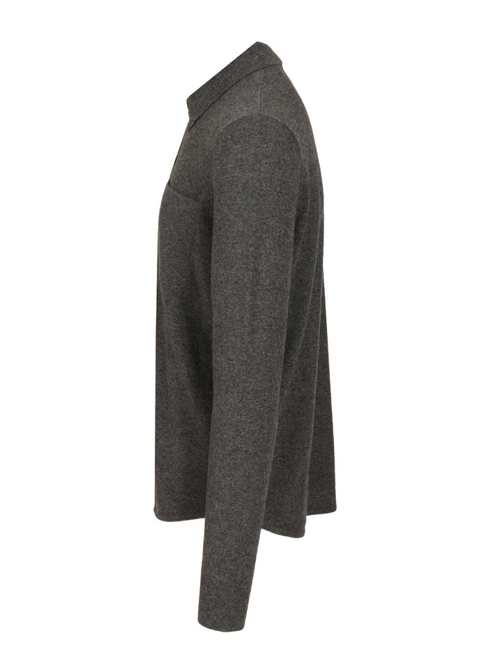 Dries Van Noten Cashmere Shirt Shirts - Grey | cc08f6d4973873e51b23d237d463c357604c1358