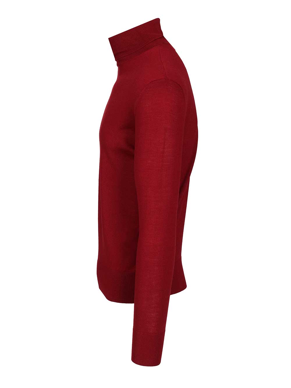 Dries Van Noten Turtle Neck Jumper Knitwear - Bordeaux | 61acf6b26dca9b0a303b02bd249b4a853e12be6c