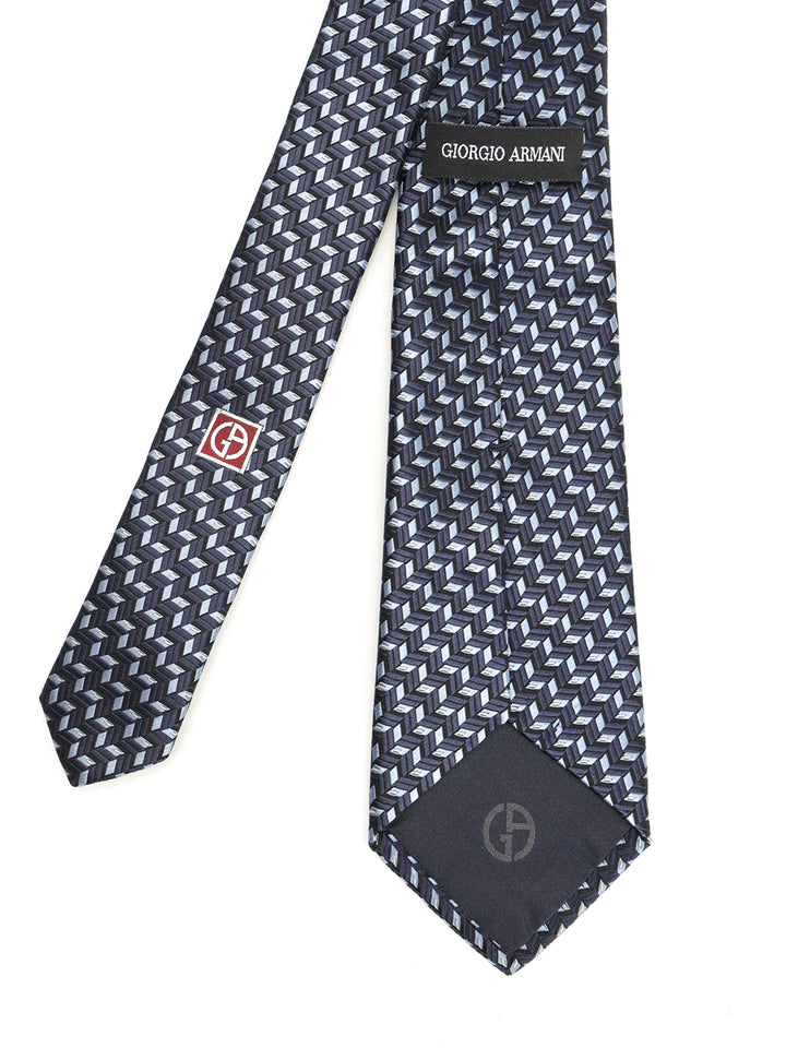 Giorgio Armani Silk Tie Ties And Bow Ties - Blue | a5c26adbff348c350d09510c2768ce5000f26a51