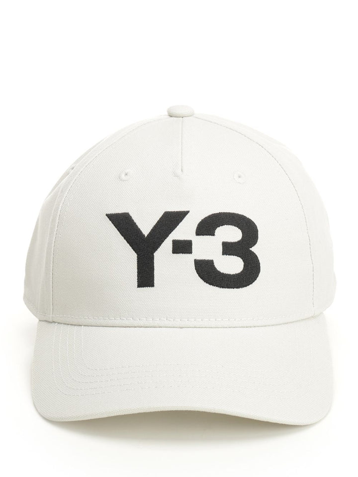 Adidas Y-3 Y-3 Logo Cap Hats - White | 876b0d93d7f406f40e54c2f902bae3c32b5b883a