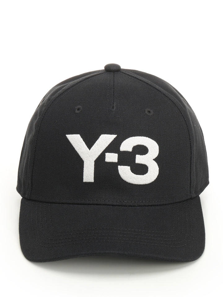 Adidas Y-3 Y-3 Logo Cap Hats - Black | c5b3b827695f2f57ee22a2155fded15d70cde46e