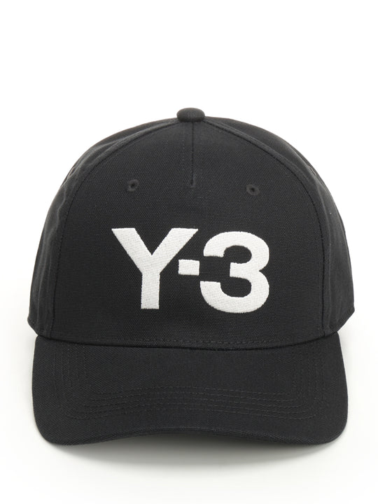 Y-3 Logo Cap Hats Black