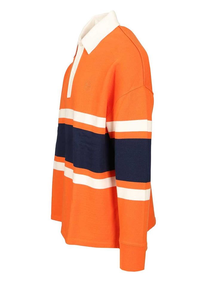 Loewe Long-Sleeved Polo shirt - Orange | 58f6f1458fc6a29a5c541f6e6d3de45102ebe891