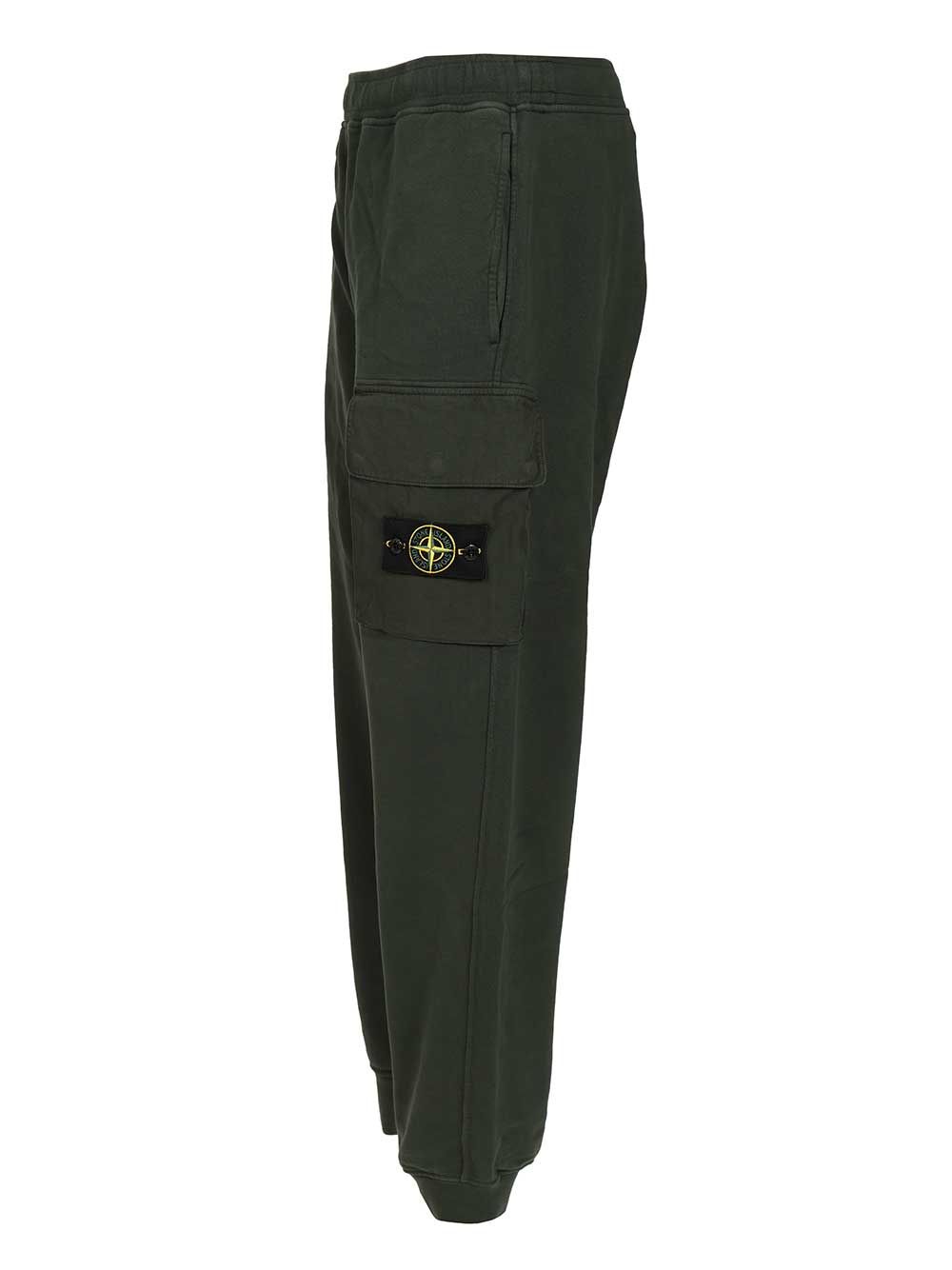 Stone Island Organic Cotton Sweatshirt Joggers Sweatshirts - Green | da47cae88a00c3a01719d4341eac724881ccfa3d