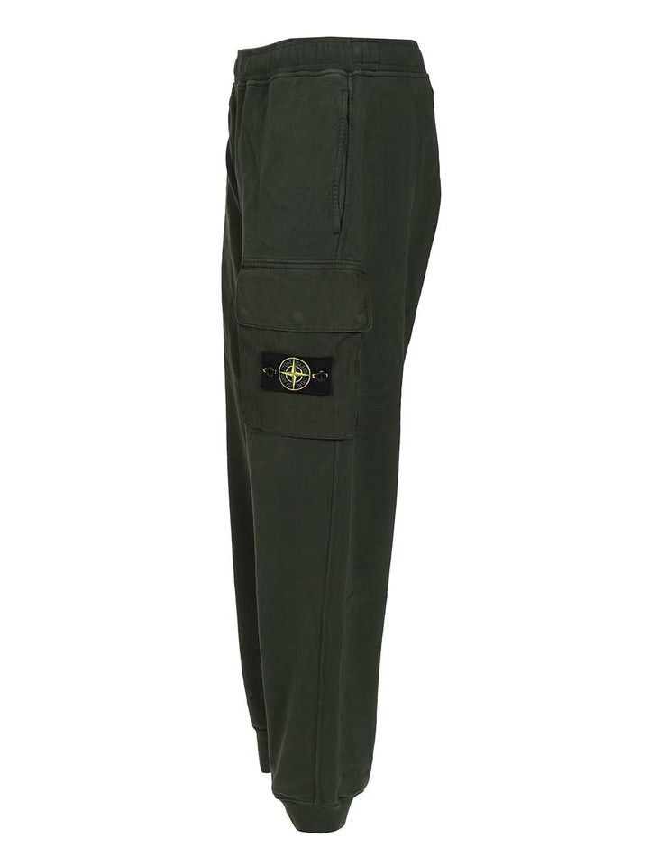 Stone Island Organic Cotton Sweatshirt Joggers Sweatshirts - Green | da47cae88a00c3a01719d4341eac724881ccfa3d