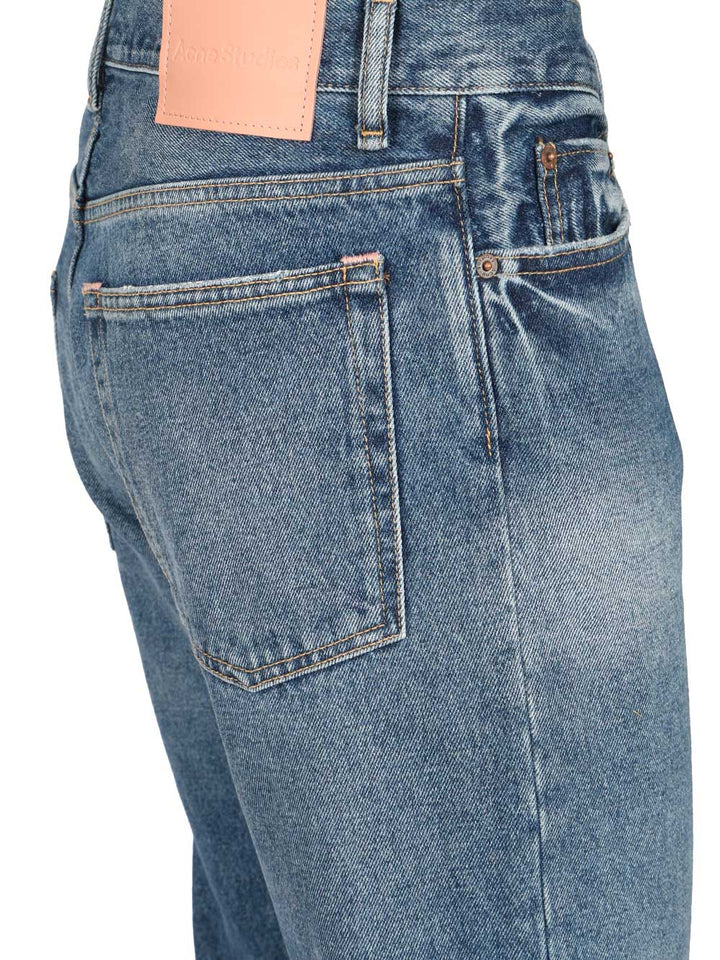 Acne Studios Regular Fit Jeans - Blue | eab8fddab8cf9b08379a826b287577fb0a59cb78