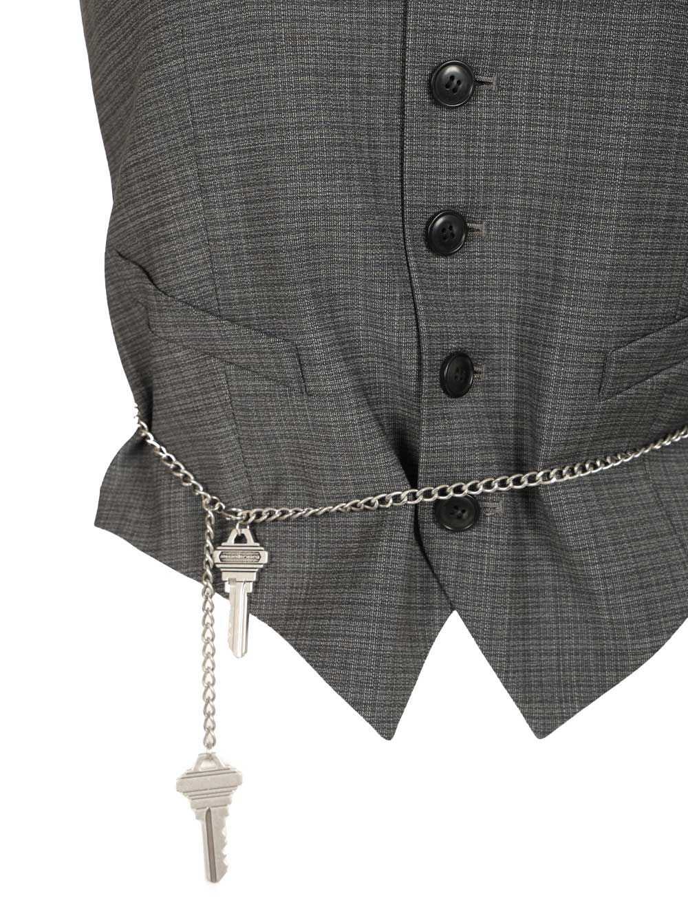 Alexander Wang Tailored Vest Jackets - Grey | 8cb119c4ac024a7b2ceb7f07cef9f3fed50c2c9d