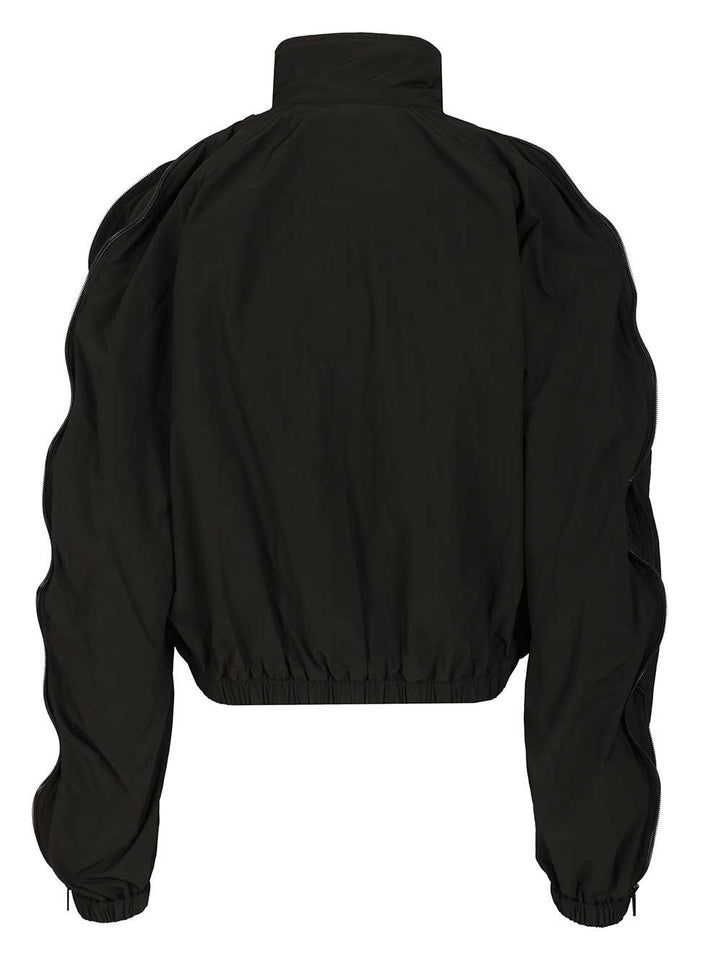 Alexander Wang Oversized Tracksuit Jacket Jackets - Black | 4e8d8bb7c268845eb0fd7bd6588cfd39581caa10
