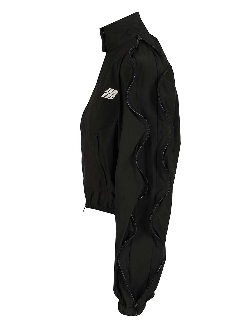 Alexander Wang Oversized Tracksuit Jacket Jackets - Black | 7da8018fda08793f95f33f72b8568ab236a61b96