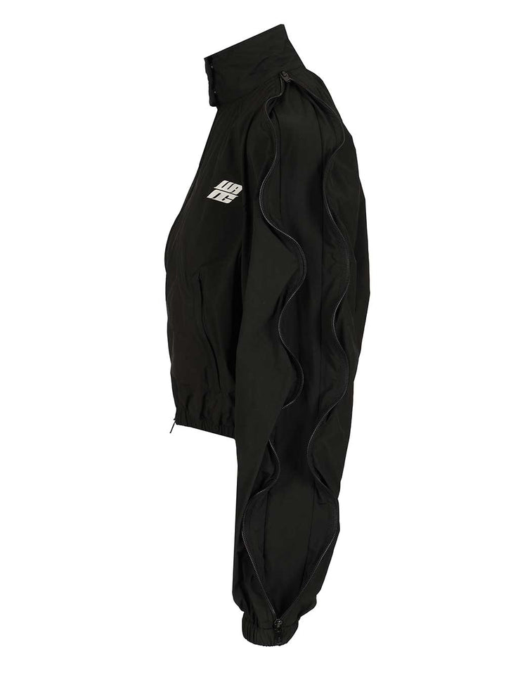 Alexander Wang Oversized Tracksuit Jacket Jackets - Black | 7da8018fda08793f95f33f72b8568ab236a61b96