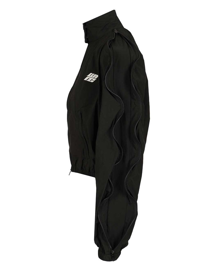 Alexander Wang Oversized Tracksuit Jacket Jackets - Black | cf33f4acec2f7101672407231157ab0d5bf4a9cf