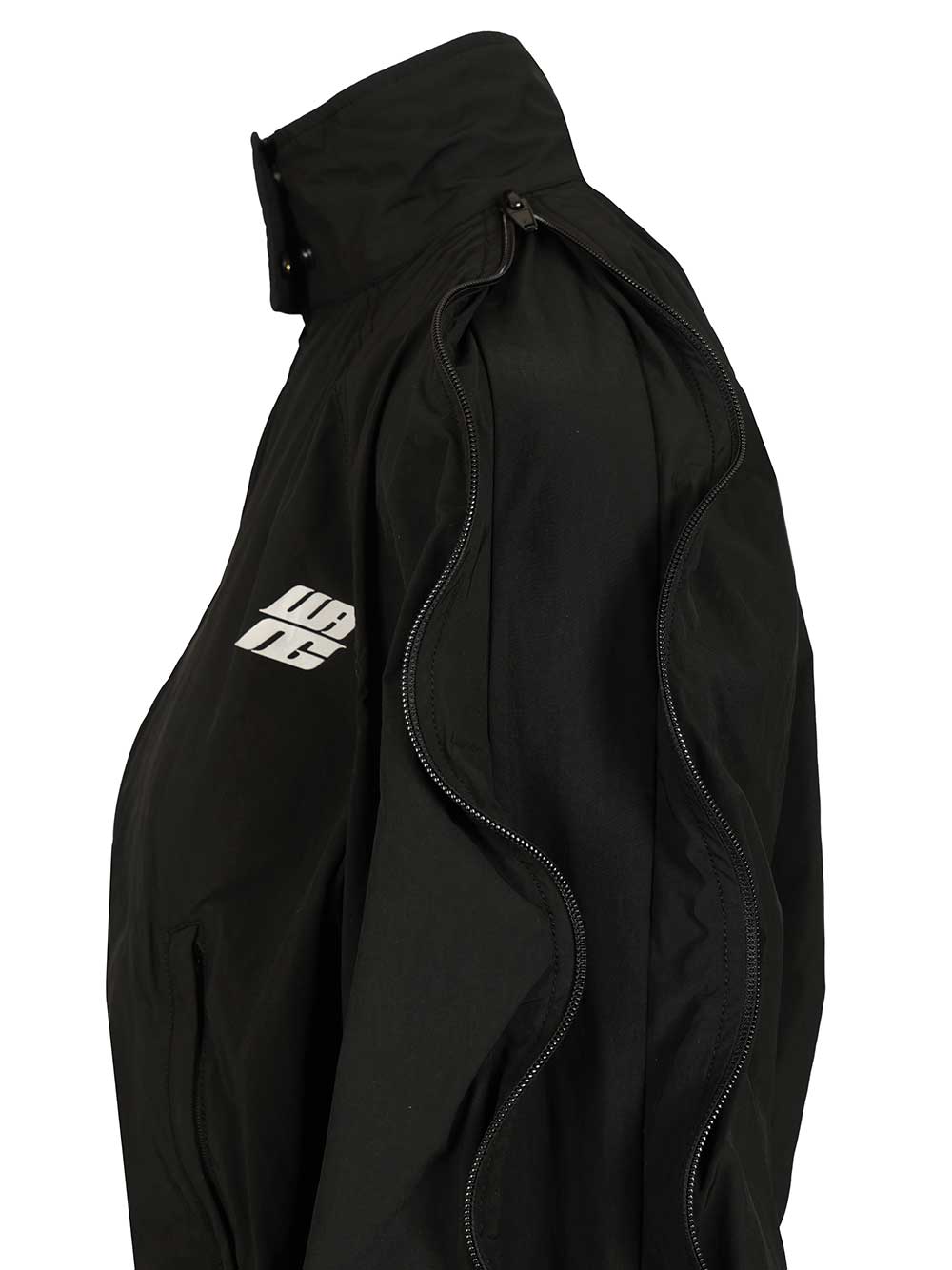 Alexander Wang Oversized Tracksuit Jacket Jackets - Black | 9529359da7fb2a8b5cbcc65f6d7416c3f6159a0a