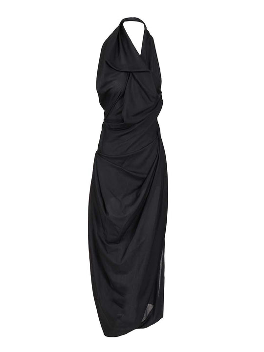 Halter Galatea Dresses Blue