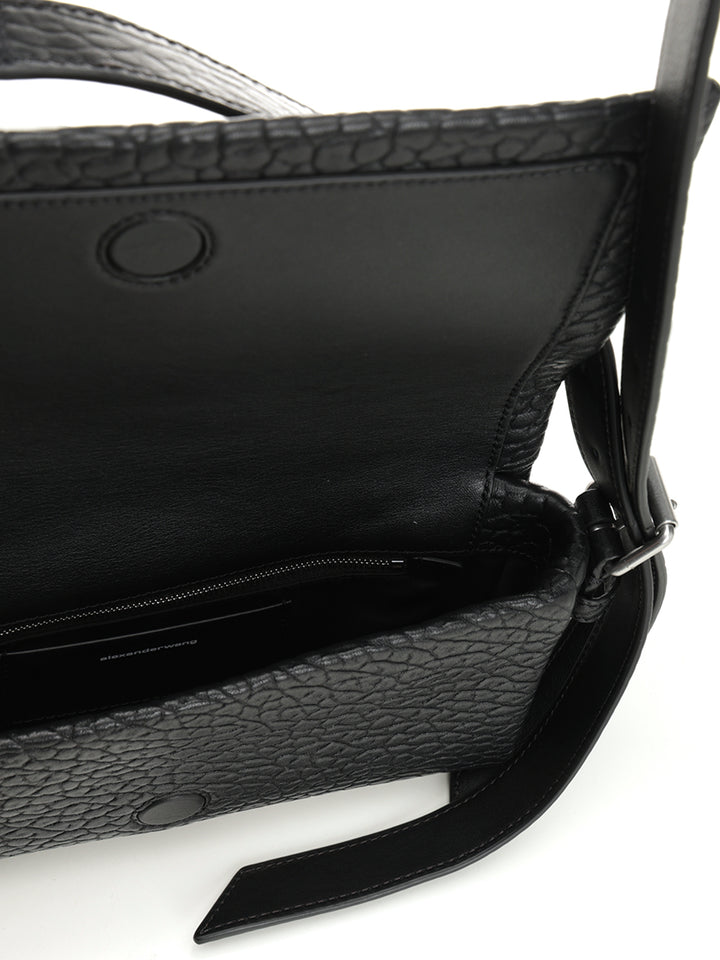 Alexander Wang Slim Ricco Flap Bag Crossbody Bags - Black | 4a0f5d19fdb97c09bbf0c7bf6da8d0fe06663c06