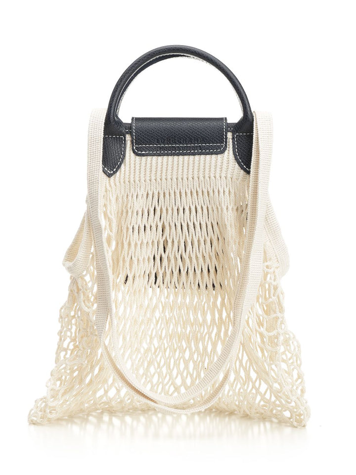 Longchamp Paris Le Pliage L Mesh Bag Crossbody Bags - Blue | 923823b700d5fe92f725564aa17922ae74b625b7