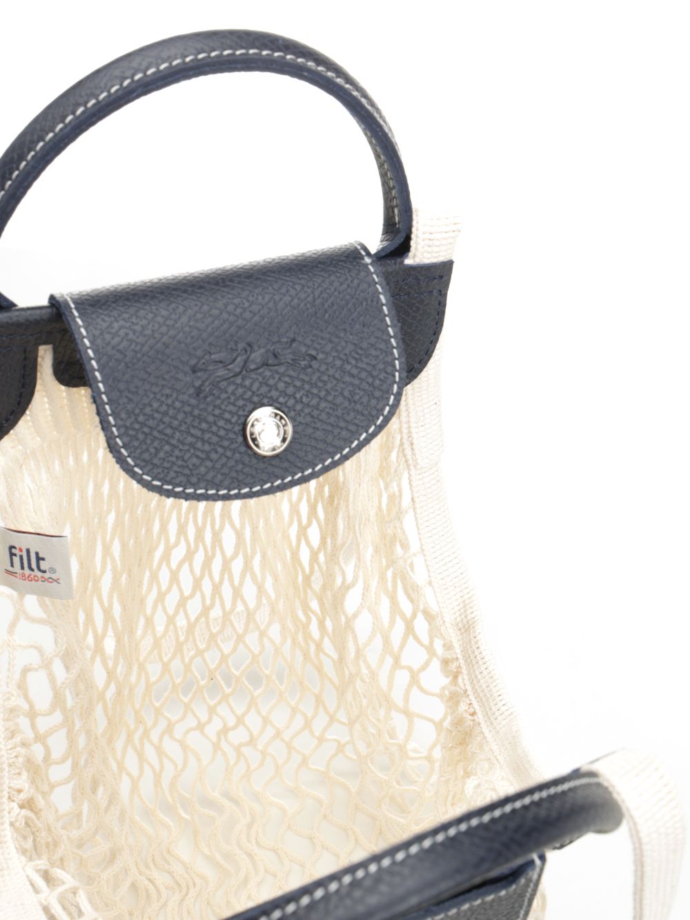 Longchamp Paris Le Pliage L Mesh Bag Crossbody Bags - Blue | 2961fb827c85a952f6c7ee1c6bb53cba33309006