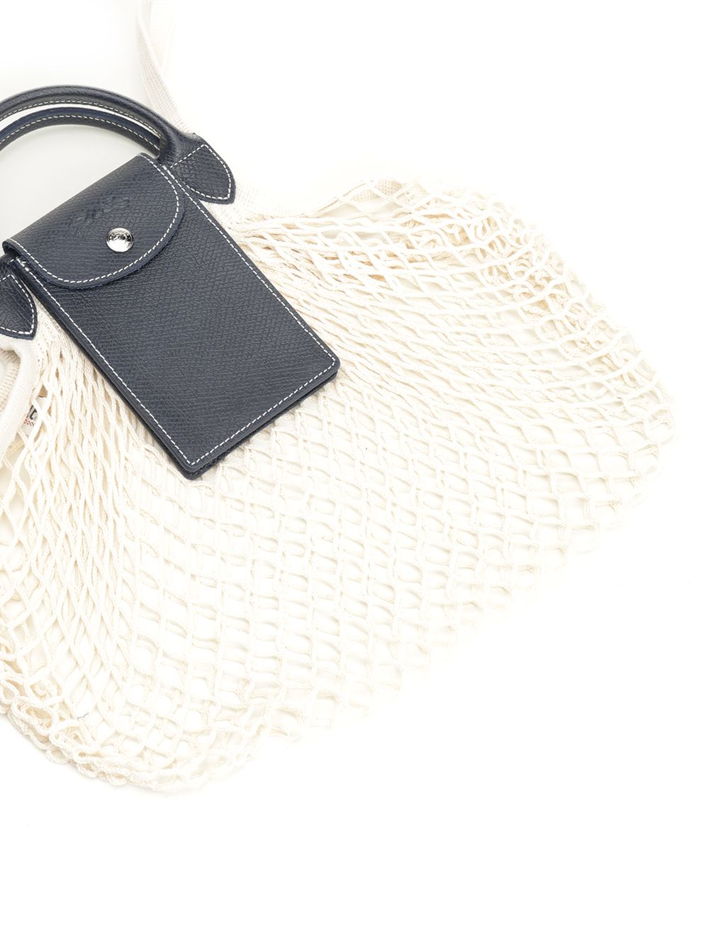 Longchamp Paris Le Pliage L Mesh Bag Crossbody Bags - Blue | 2075007ec15f5c98d770840808577965ed7766f7