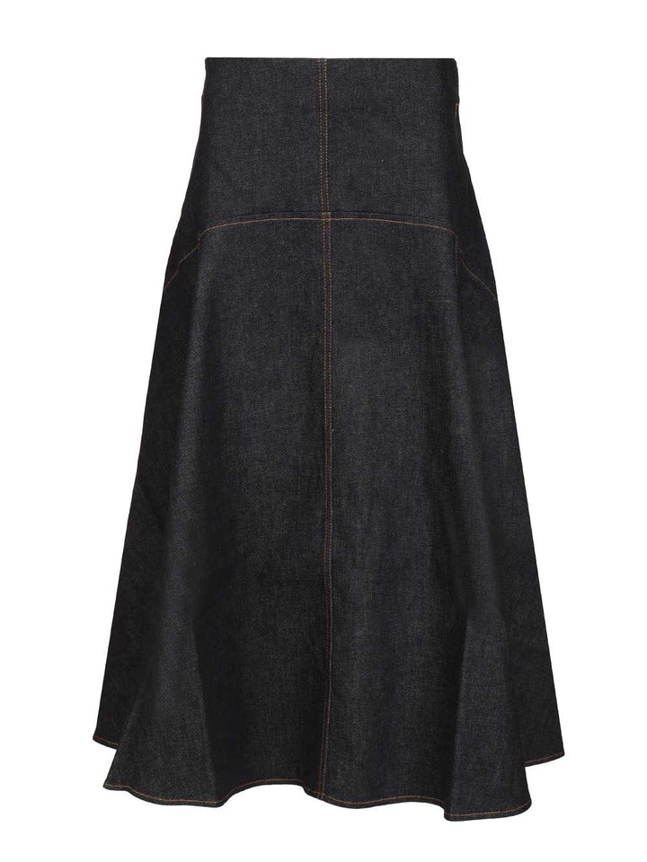 Jacquemus Triangle Skirt Skirts - Blue | e8c7c1d2ecc817a27c64752ca00b8cf3cbb853d3