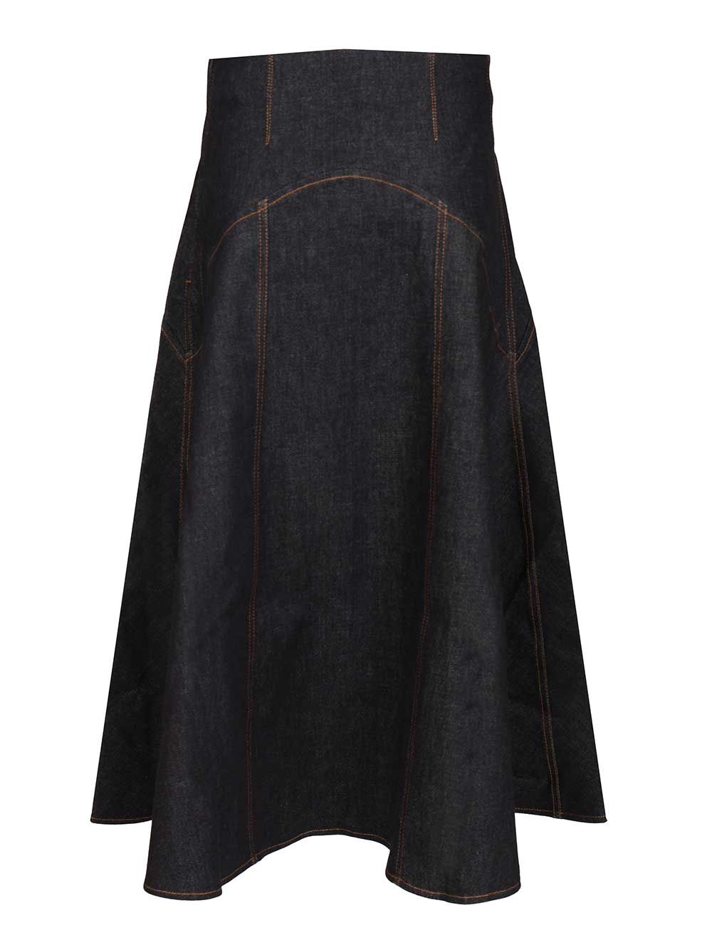 Jacquemus Triangle Skirt Skirts - Blue | c22d6993d3ee5c9aa5ccae0ed660594ca8ebe02c