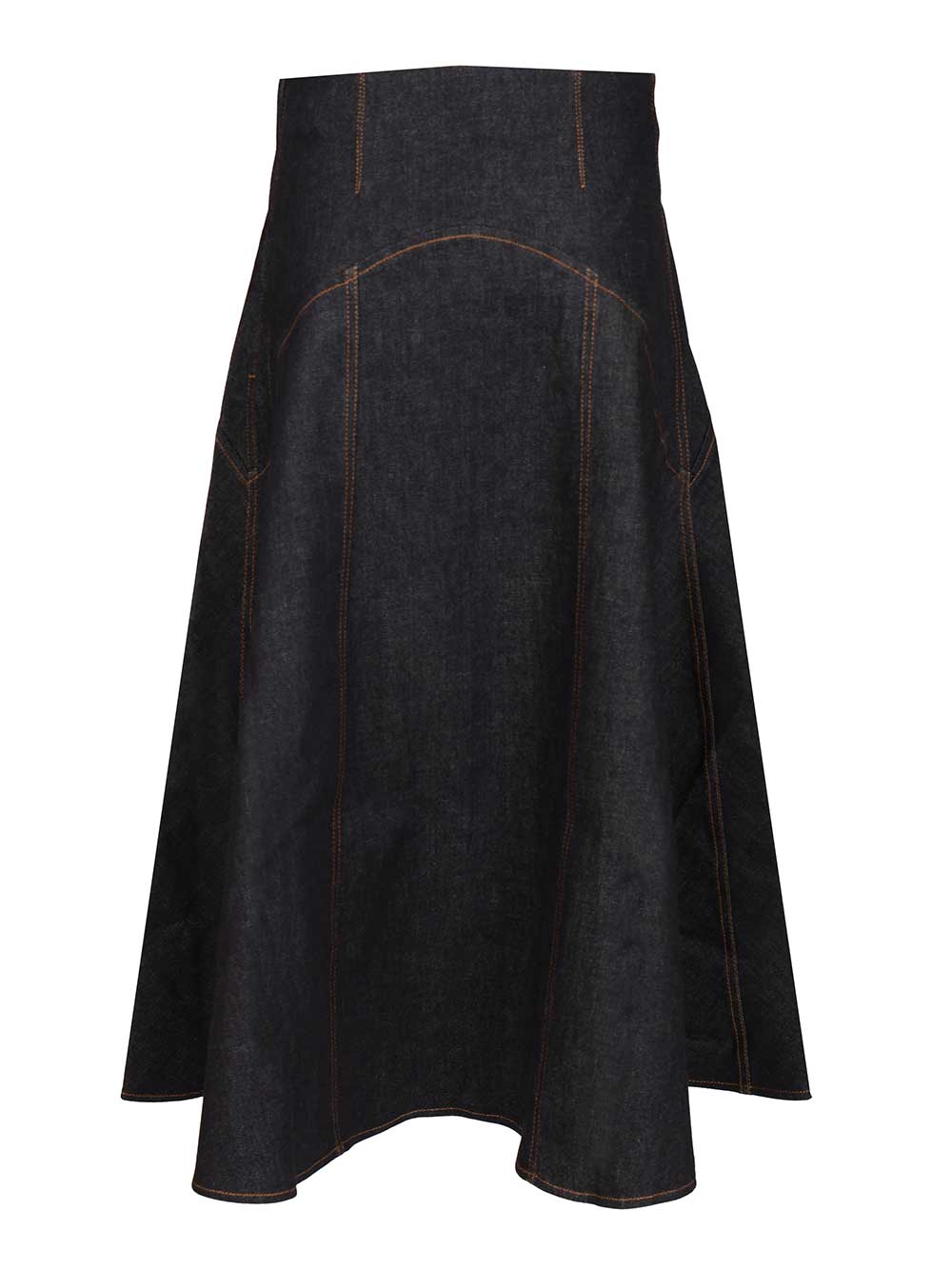 Jacquemus Triangle Skirt Skirts - Blue | 8afd01aba743bfd9540349f96ee464a7d46aa163