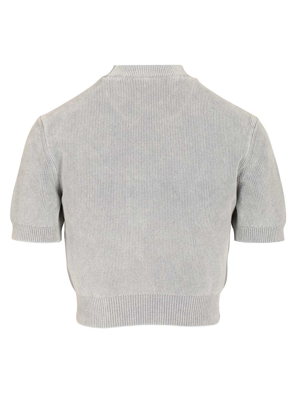 Alexander Wang Short T-Shirt Sweatshirts - Grey | df07f5cae178676ff19ecb5e8138fc501d624ca3