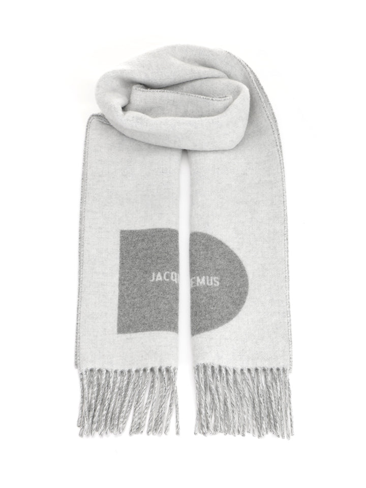 Jacquemus Rond Carré Scarves And Foulards - Grey | 16d37dad9cb10536d97971dca9c591ae7df74548
