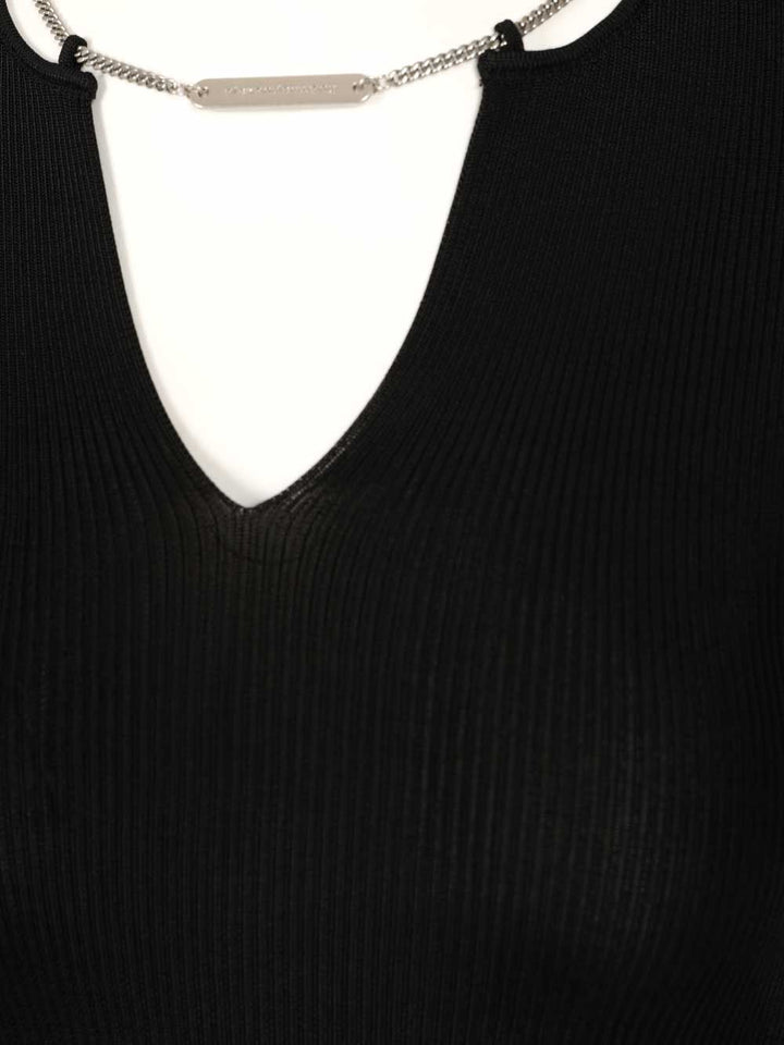 Alexander Wang Pullover With Tag Knitwear - Black | 32cfd5c63748bf9bdeda251f47e2fbe8f328b3d2