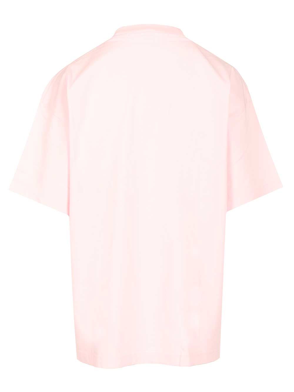 Alexander Wang Cotton T-Shirt - Rose | 33a6de85375e3360be2cb4f7c0ba825218abfce1