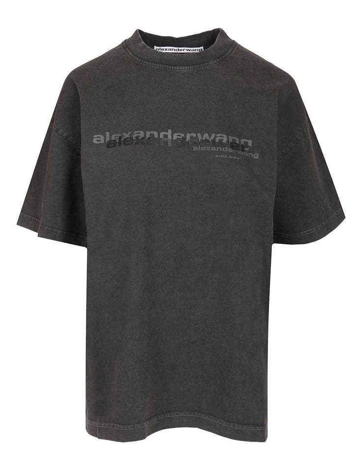 Alexander Wang Cotton T-Shirt - Black | e64b261a0957ec4d1816f1e29ba2df5dd4bbc7b5