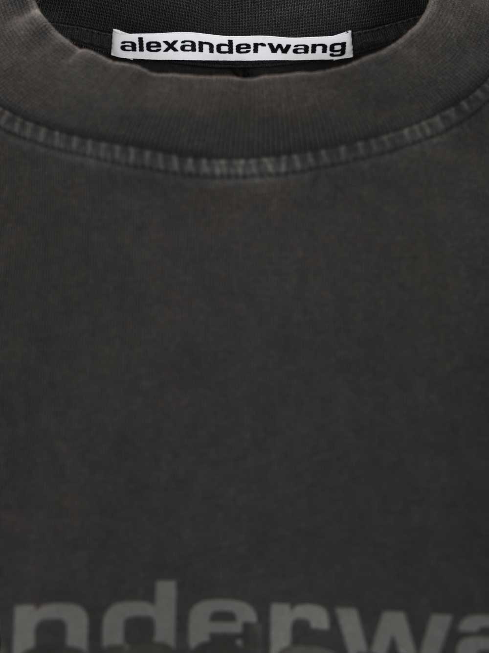 Alexander Wang Cotton T-Shirt - Black | 6bd89ddf9d9d46fdec87a19e00bea93de21001c2