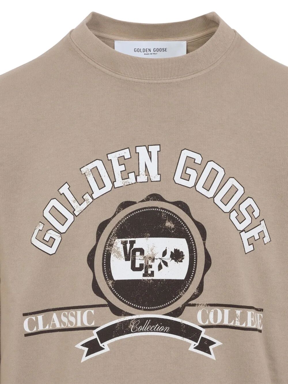 Golden Goose Round neck - Nude & Neutrals | 95dfcd4f75224560913efb79dabf7f79452dd4db