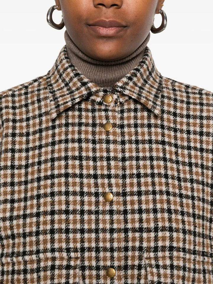 Moncler Checked - Brown | a43015da7fa5922a6cd14a59c7a694595ba25c38