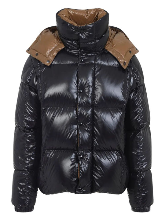 Parana Glossy Hooded Short Down Jacket