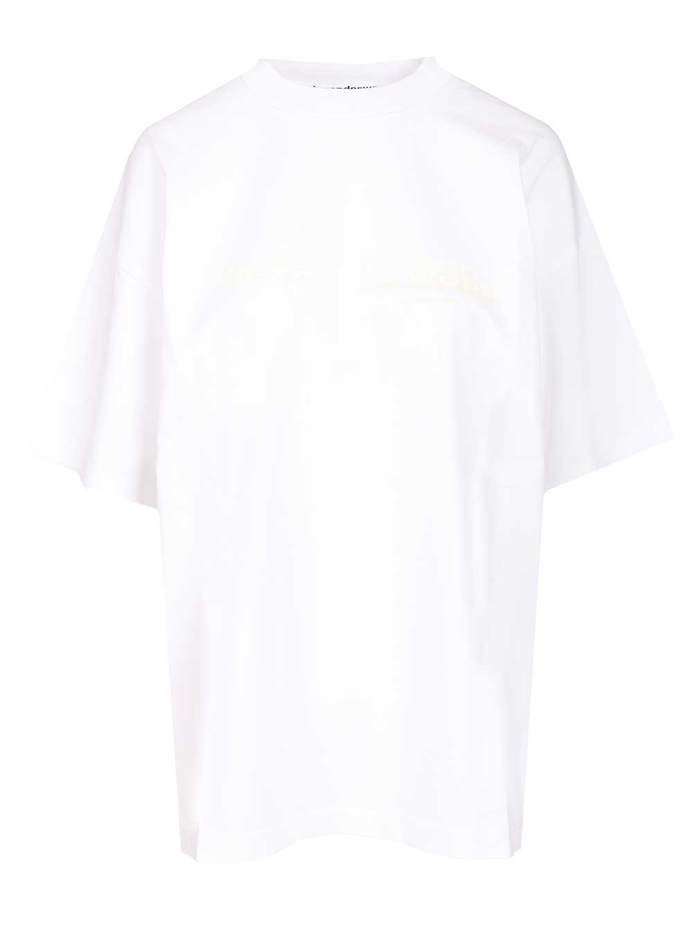 Alexander Wang Cotton T-Shirt - White | 19e6c061472ece030b68f5035473afabb02daf6e