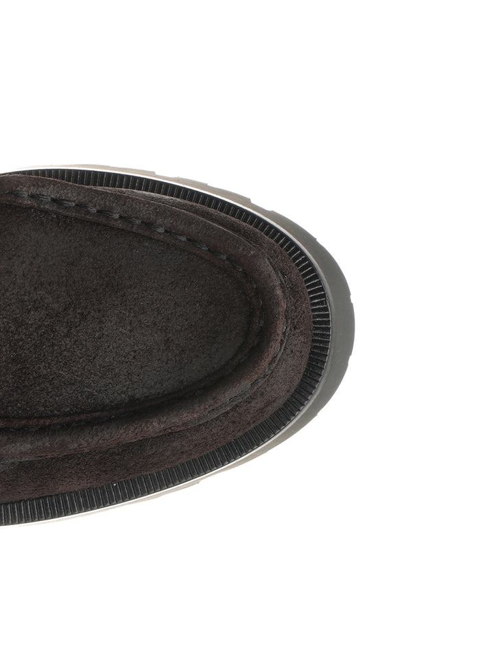 Alexander Wang Suede Boat Loafers Scarpe basse - Brown | 60168edf94f4bf3de4c7d82db1c54ac86f5293b3