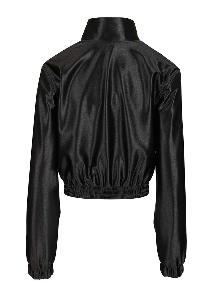 Alexander Wang Zip-Up Hoodie Sweatshirts - Black | dfc2bb9ba6b8dbd977cceb9e1e7b6a74cd877256