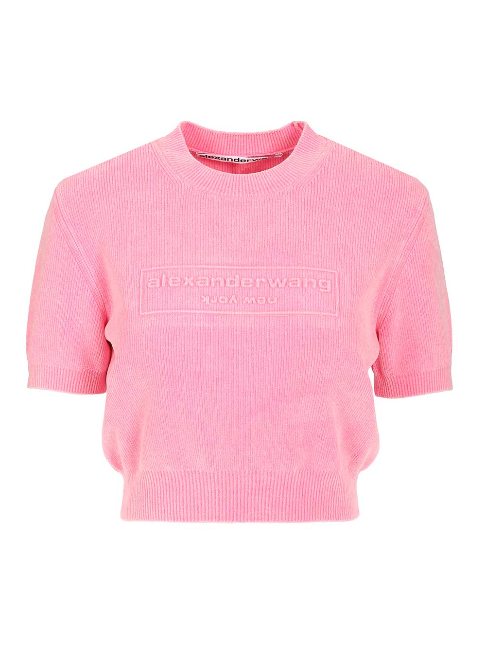 Alexander Wang Short T-Shirt Sweatshirts - Rose | ac8c998ee3ac0ce82823ebd3de74b80ef6d3a63d