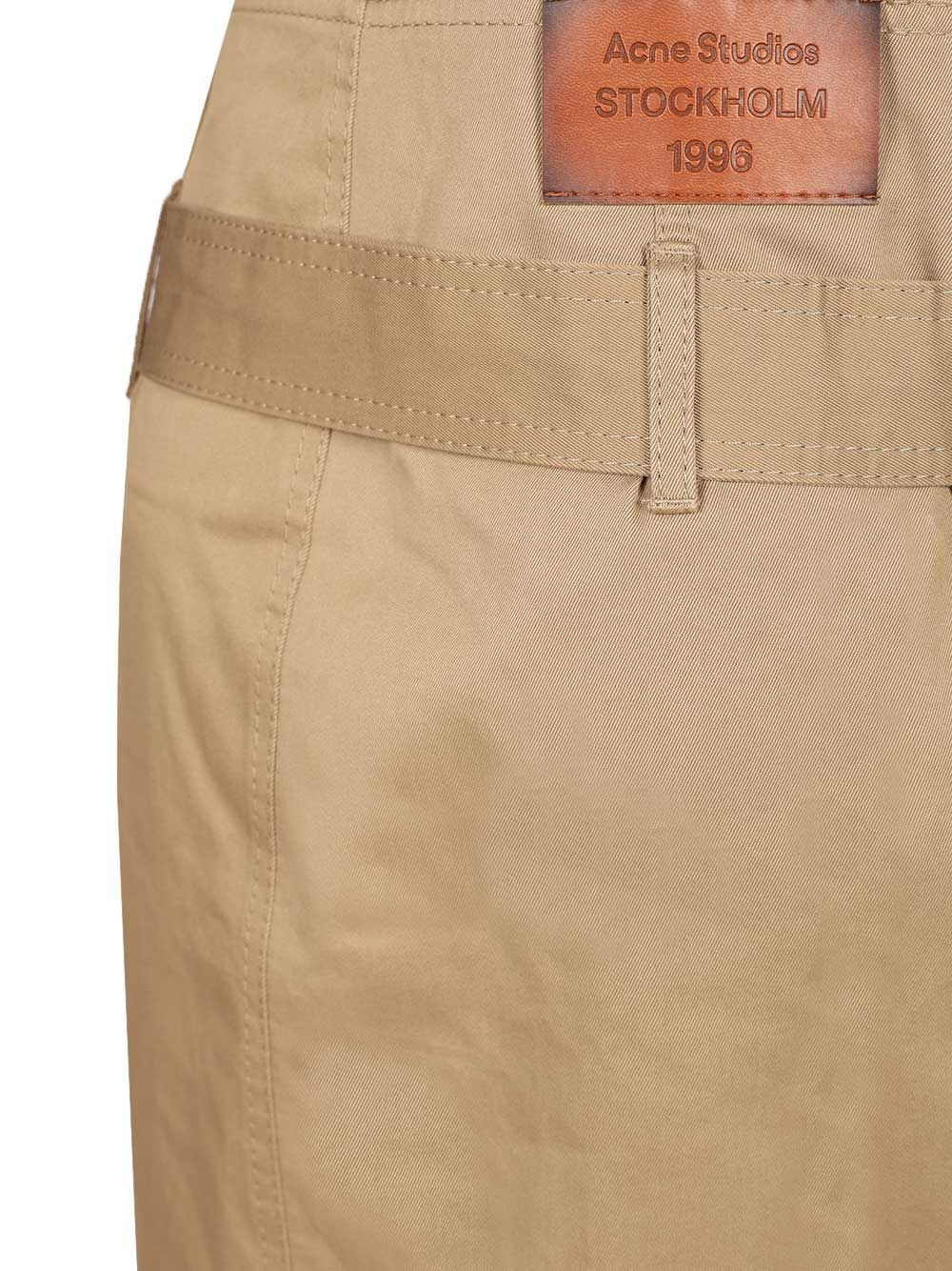 Acne Studios Flared Skirt Skirts - Beige | 02e380cd02381c644902d2cd929a649b31c11a3c