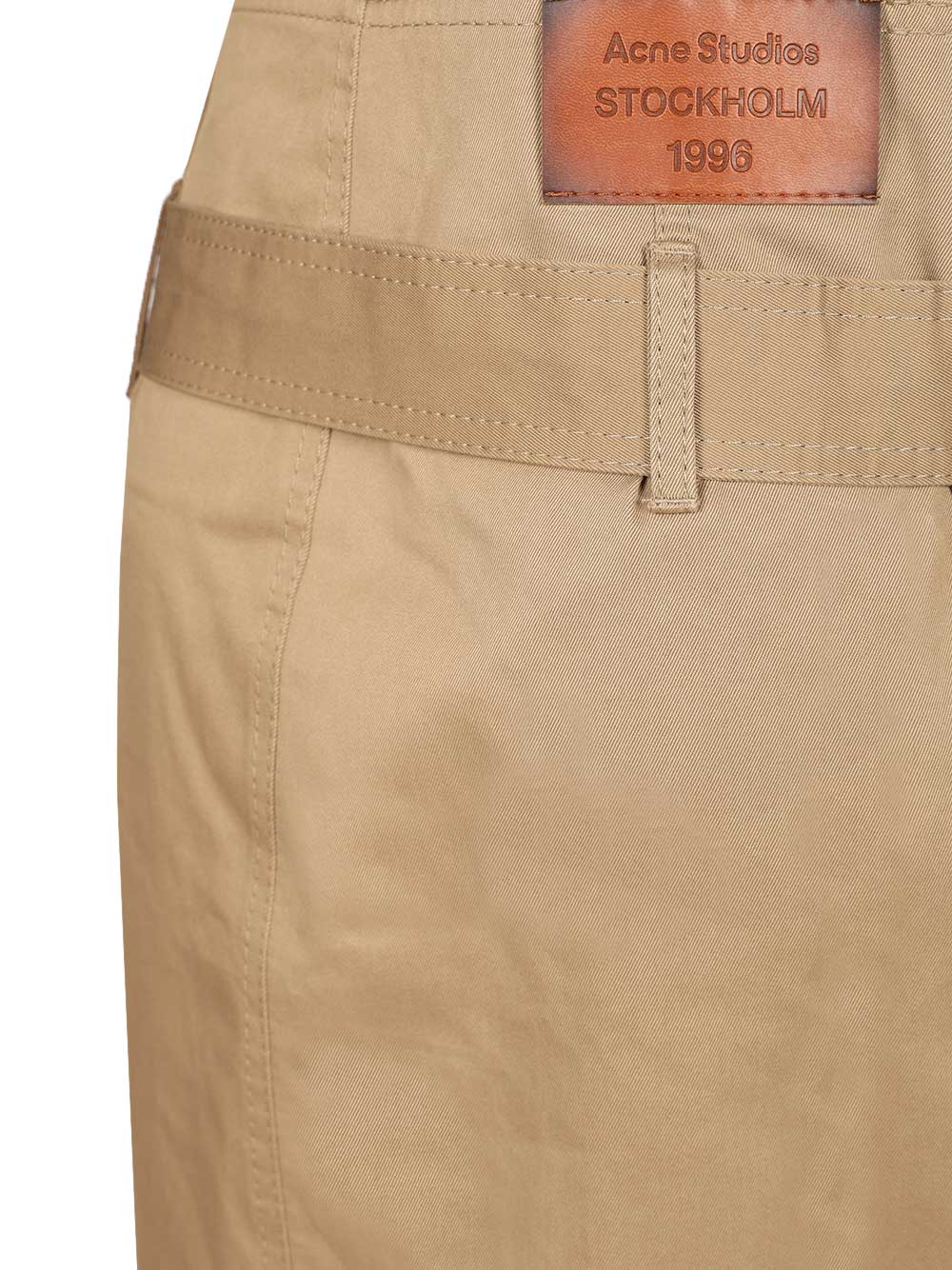 Acne Studios Flared Skirt Skirts - Beige | 7e40f646e1d335226d76b78bfd1d28fe14f290af