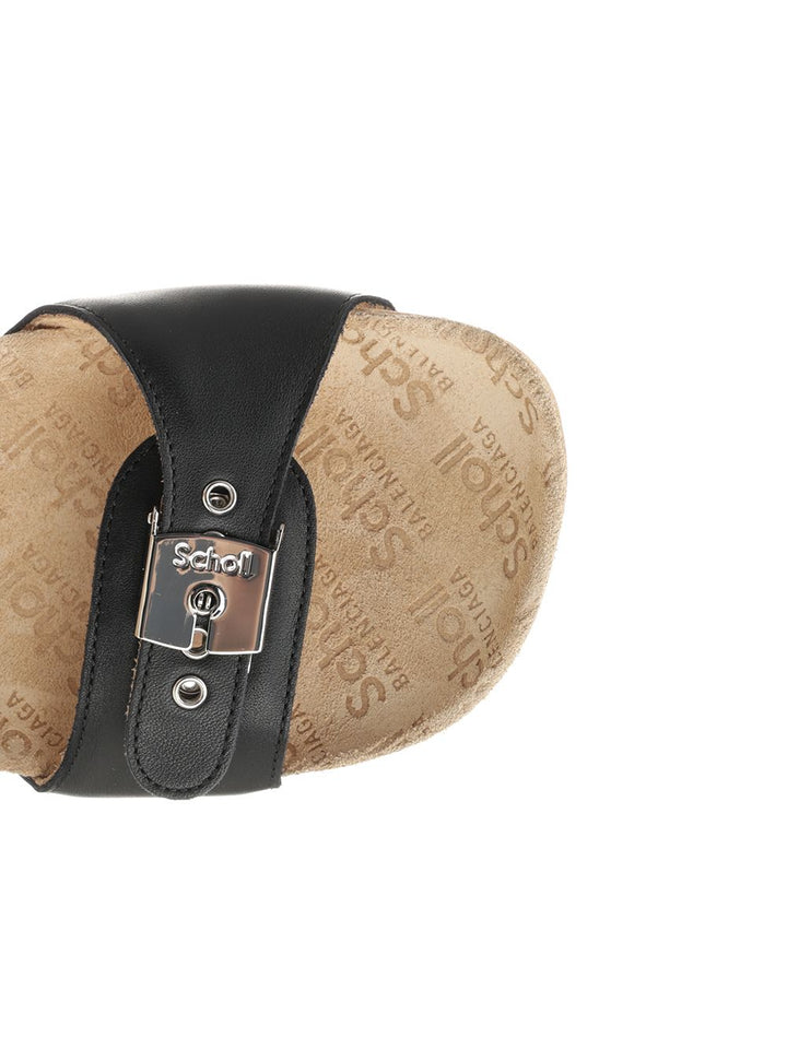 Balenciaga Scholl Sabot 80mm Sandals - Black | 851c511d055da8889f7b6609d385da8dc5a65c8d