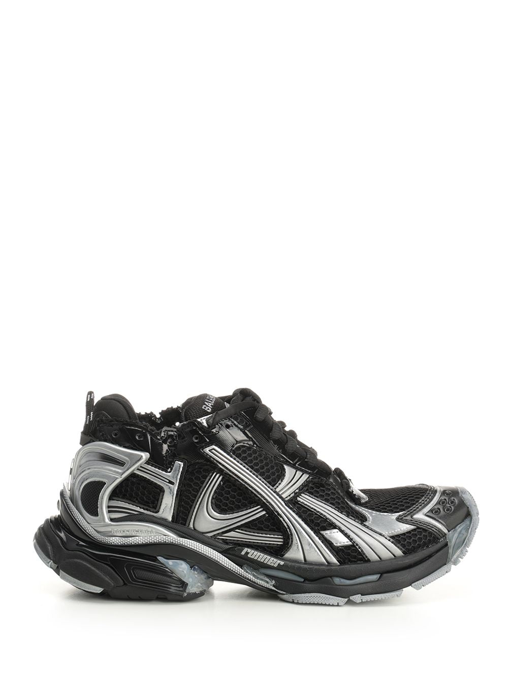Balenciaga Runner  In Mesh And Nylon Sneakers - Black | 45c0d083ccfdd1f1360d9f7a449db30dbcb919b5