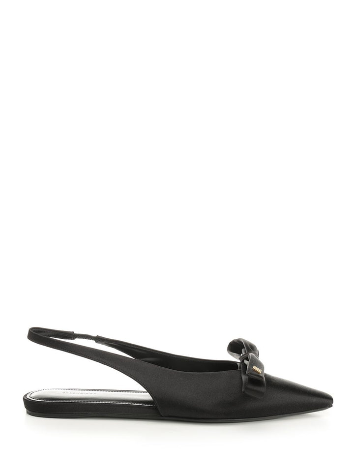 Balenciaga Slingback With Bow Scarpe basse - Black | 36b85edd21922744e0c2aae0c63cca1253e21fab