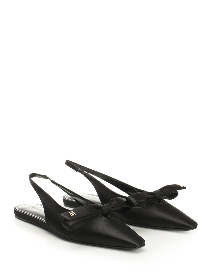 Balenciaga Slingback With Bow Scarpe basse - Black | 506395f74639612f6bb0eaa68c1959ddade30a9c
